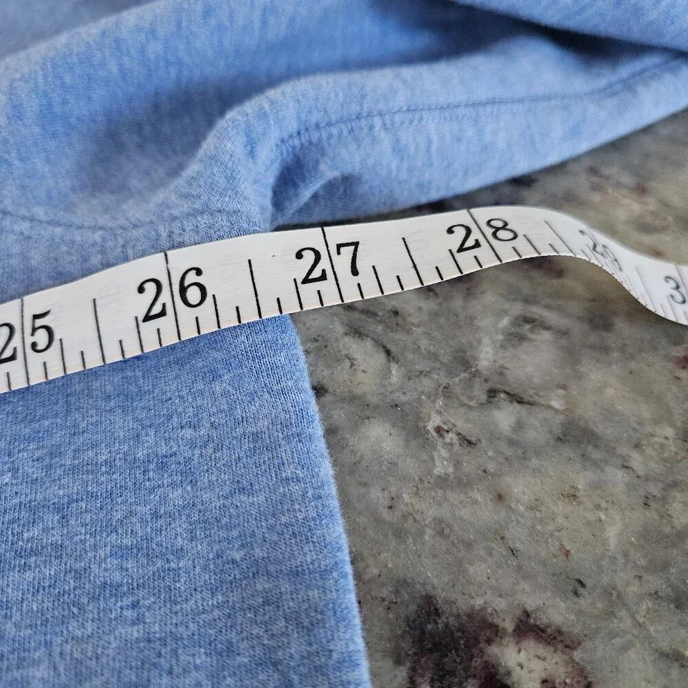 Polo Ralph Lauren Luxury Jersey, light blue quarter-zip pullover, size XL